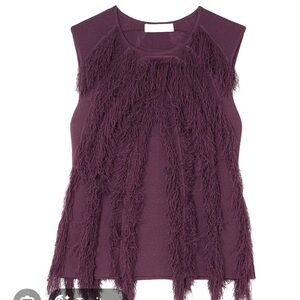 Ulla Johnson Bonnie Fringe Top L NWT